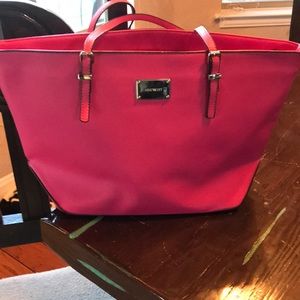 Nine West Pink shoulder strap purse
